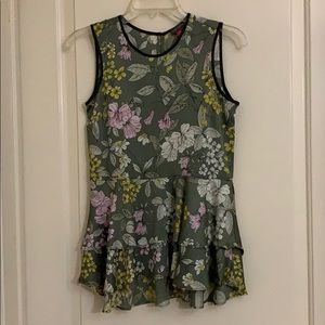 Vince Camuto • Sleeveless Top with Ruffles